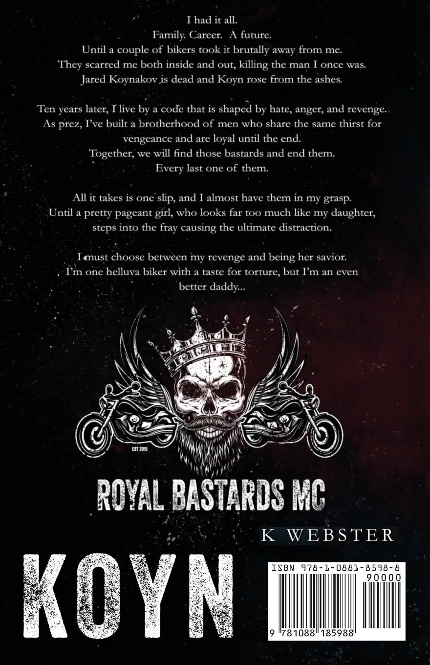 Rückseite: 9781088185988 | Koyn | K. Webster | Taschenbuch | Royal Bastards Series | Englisch