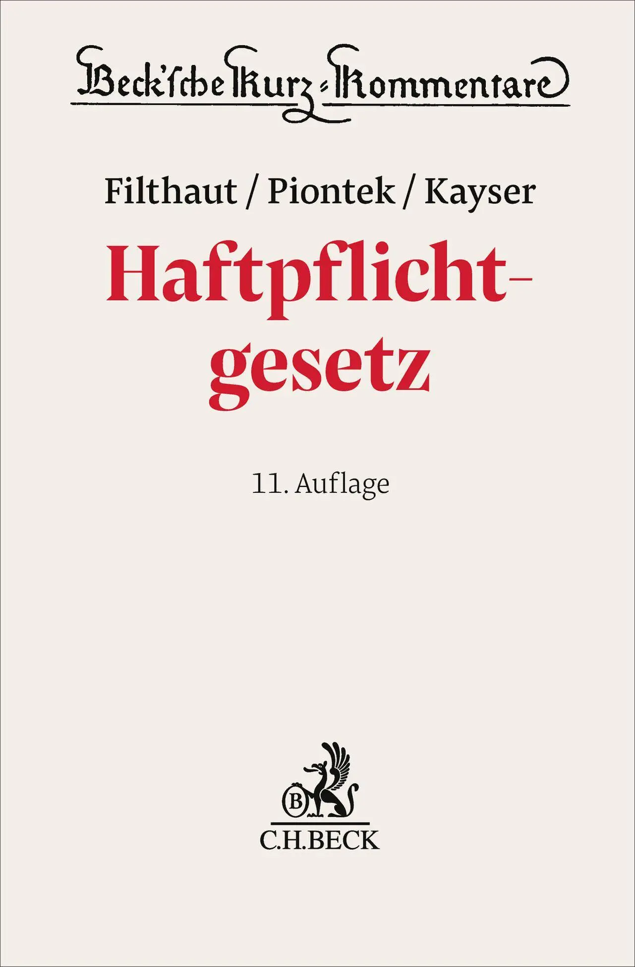 Haftpflichtgesetz. HPflG - Neuware