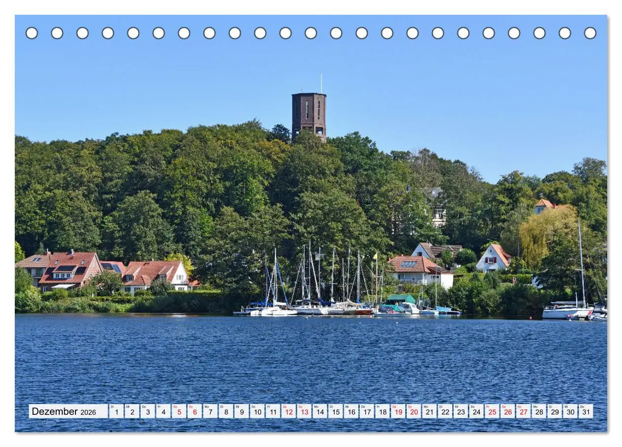 Bild: 9783457325988 | RATZEBURG und MÖLLN (Tischkalender 2026 DIN A5 quer), CALVENDO...