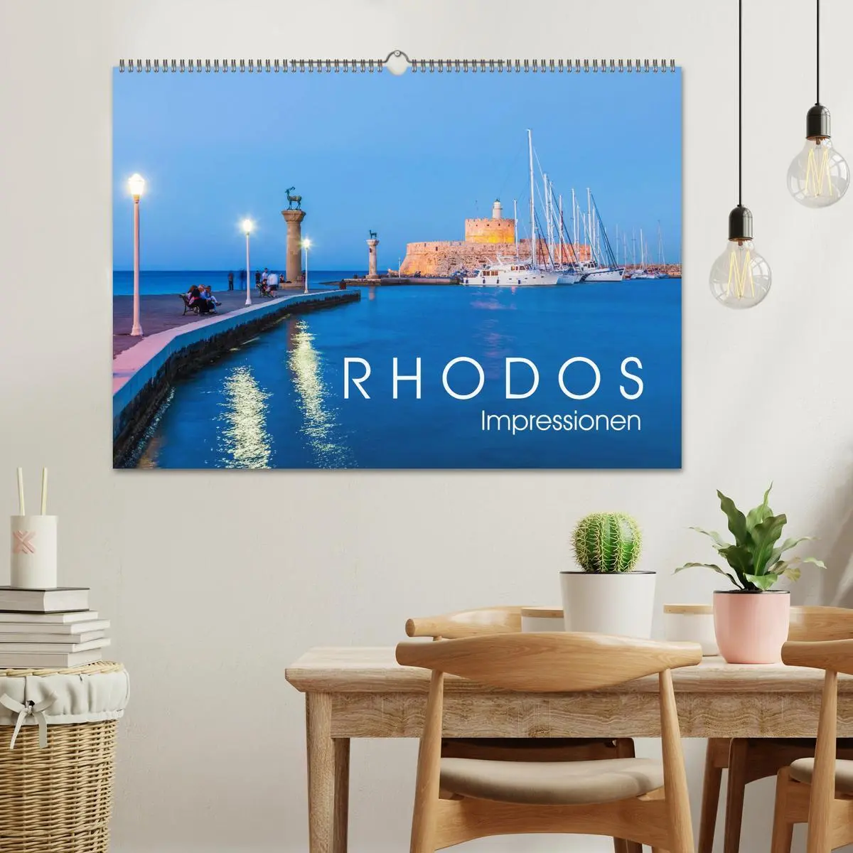 Bild: 9783457875988 | RHODOS Impressionen (Wandkalender 2026 DIN A2 quer), CALVENDO...