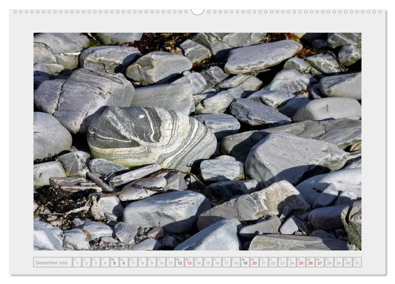 Bild: 9783516035988 | Die Kunst der Steine / 2026 (hochwertiger Premium Wandkalender 2026...