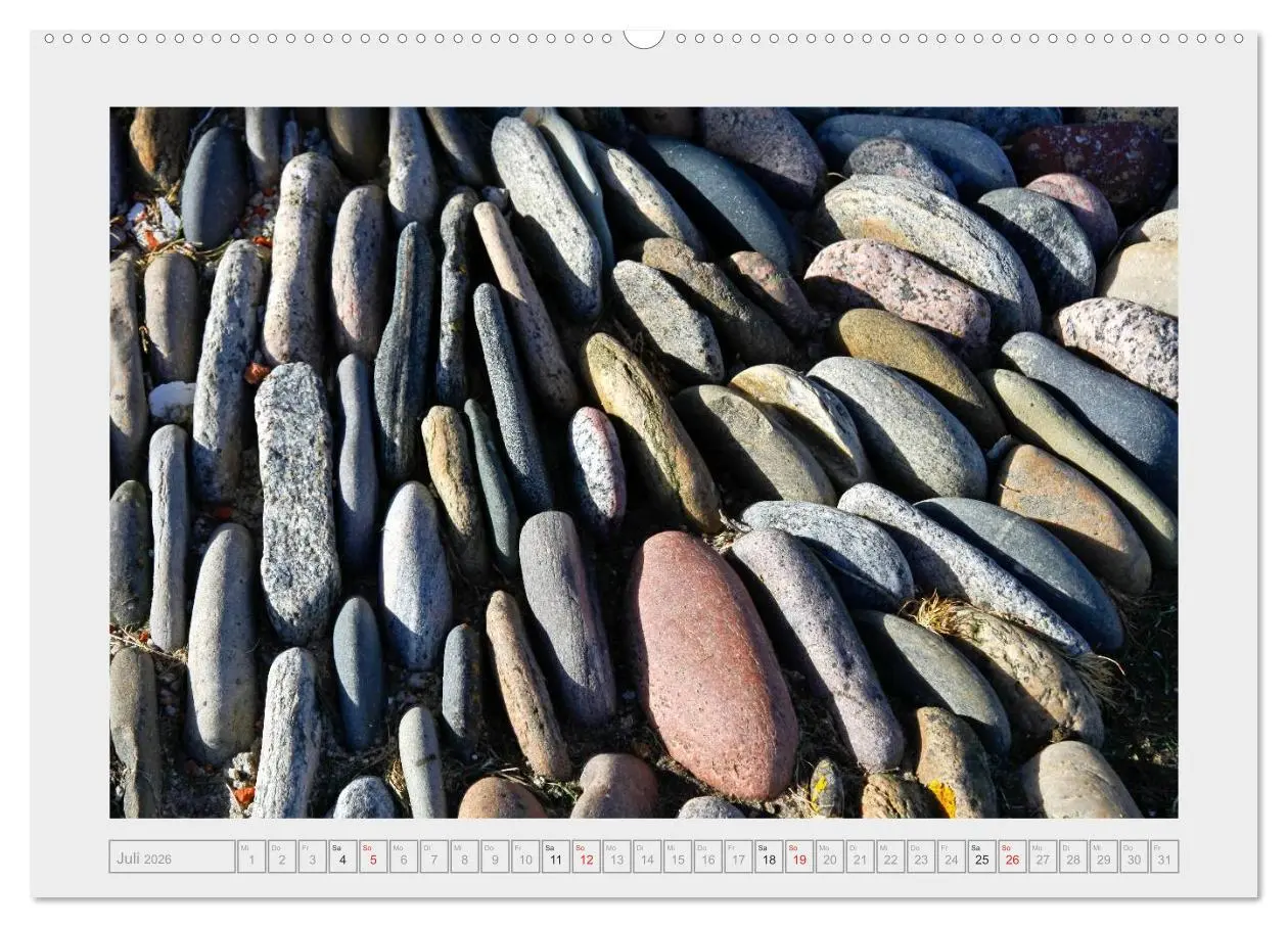 Bild: 9783516035988 | Die Kunst der Steine / 2026 (hochwertiger Premium Wandkalender 2026...