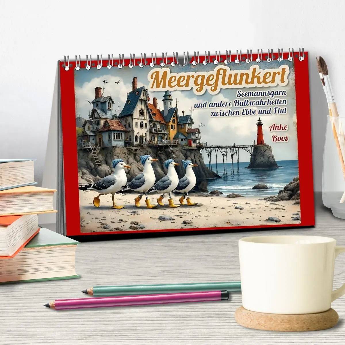 Bild: 9783516655988 | Meergeflunkert (Tischkalender 2026 DIN A5 quer), CALVENDO...