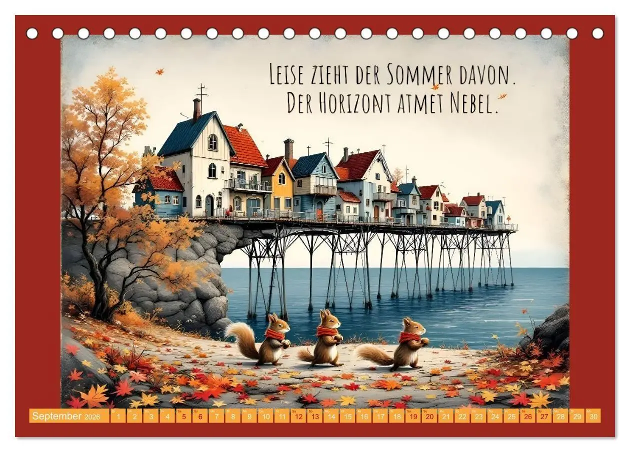 Bild: 9783516655988 | Meergeflunkert (Tischkalender 2026 DIN A5 quer), CALVENDO...