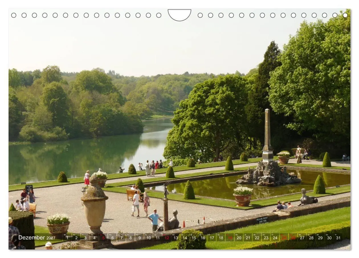 Bild: 9783569745988 | Schlösser und Gärten in England (Wandkalender 2027 DIN A4 quer),...