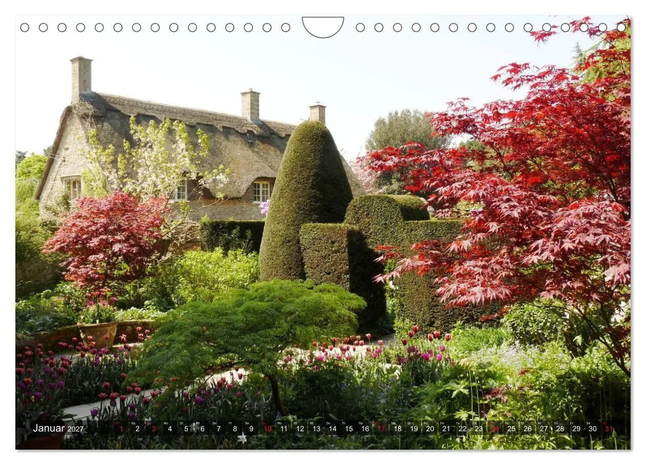 Bild: 9783569745988 | Schlösser und Gärten in England (Wandkalender 2027 DIN A4 quer),...