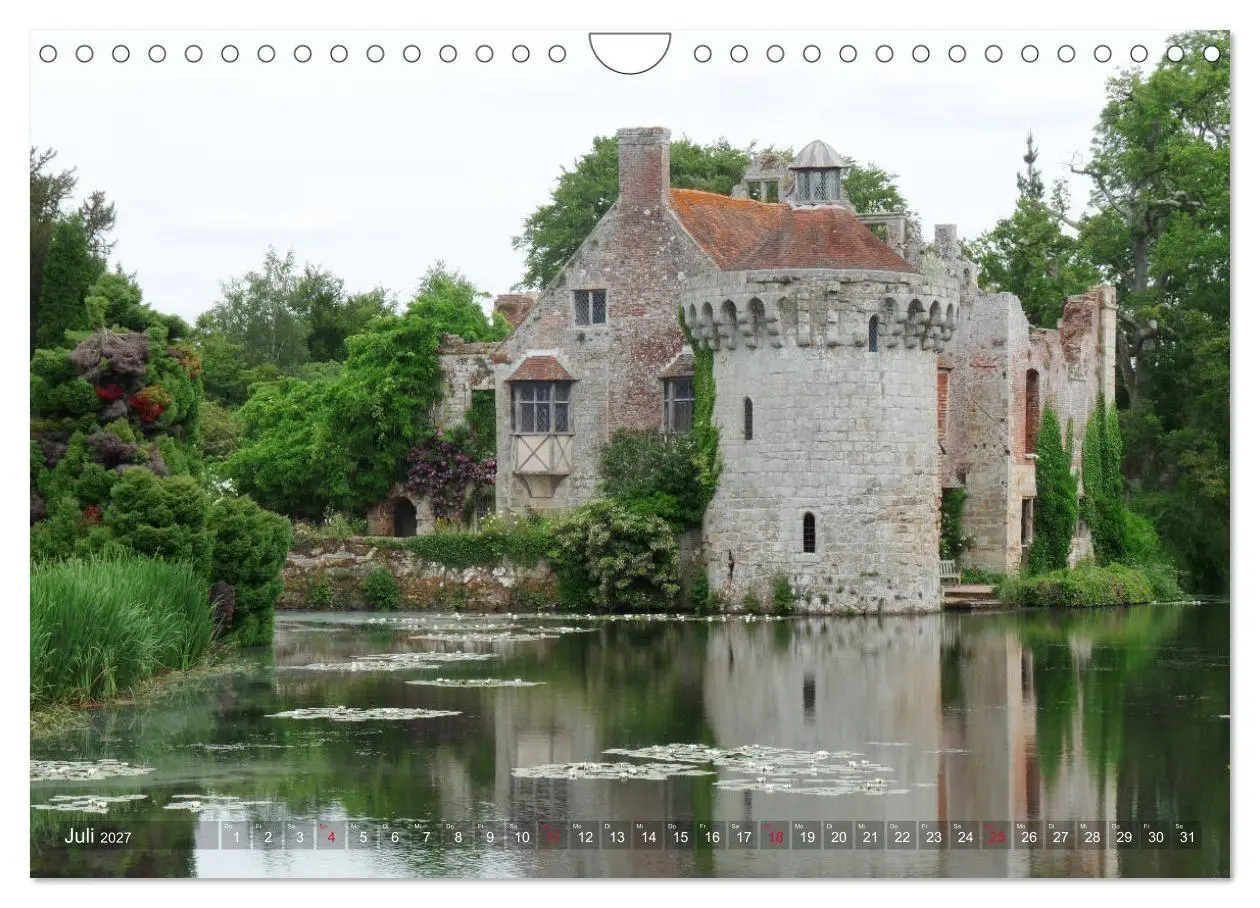 Bild: 9783569745988 | Schlösser und Gärten in England (Wandkalender 2027 DIN A4 quer),...