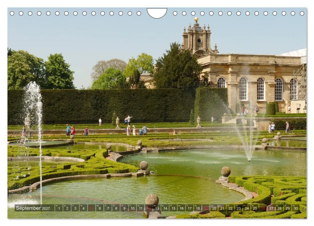 Bild: 9783569745988 | Schlösser und Gärten in England (Wandkalender 2027 DIN A4 quer),...