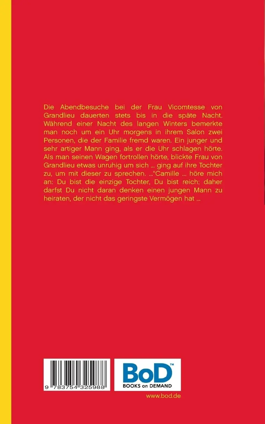 Rückseite: 9783754325988 | Die Folgen des Leichtsinns | Die menschliche Komödie | Balzac | Buch