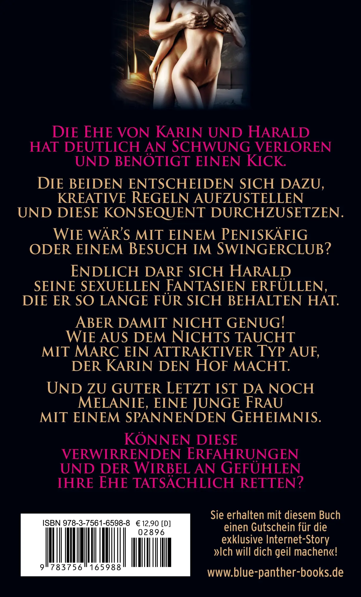 Rückseite: 9783756165988 | Das wollüstige Ehepaar - Fremdgehen erlaubt Erotischer Roman | Sparks