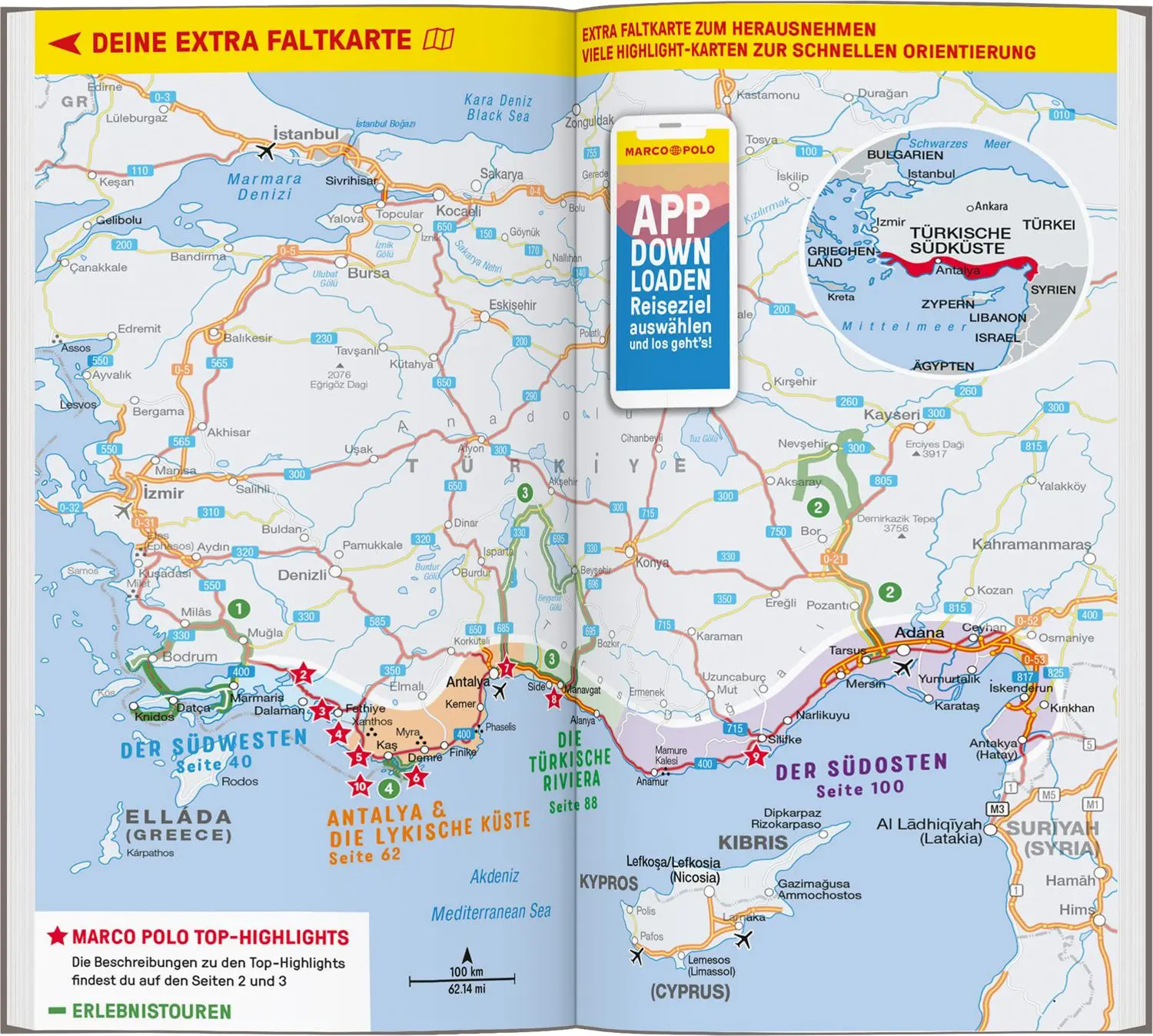 Bild: 9783829735988 | MARCO POLO Reiseführer Türkische Südküste | Taschenbuch | 144 S.