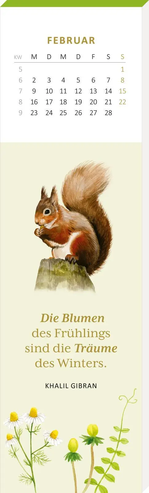 Bild: 4014489136088 | Lesezeichenkalender Naturschätze 2026 | Maria Over | Kalender | 26 S.