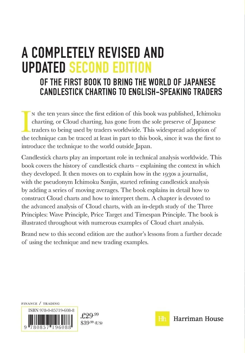 Rückseite: 9780857196088 | Ichimoku Charts | An Introduction to Ichimoku Kinko Clouds | Nicole