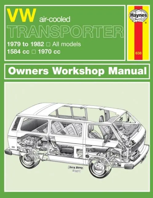 Cover: 9780857336088 | VW Transporter (air-cooled) Petrol (79 - 82) Haynes Repair Manual