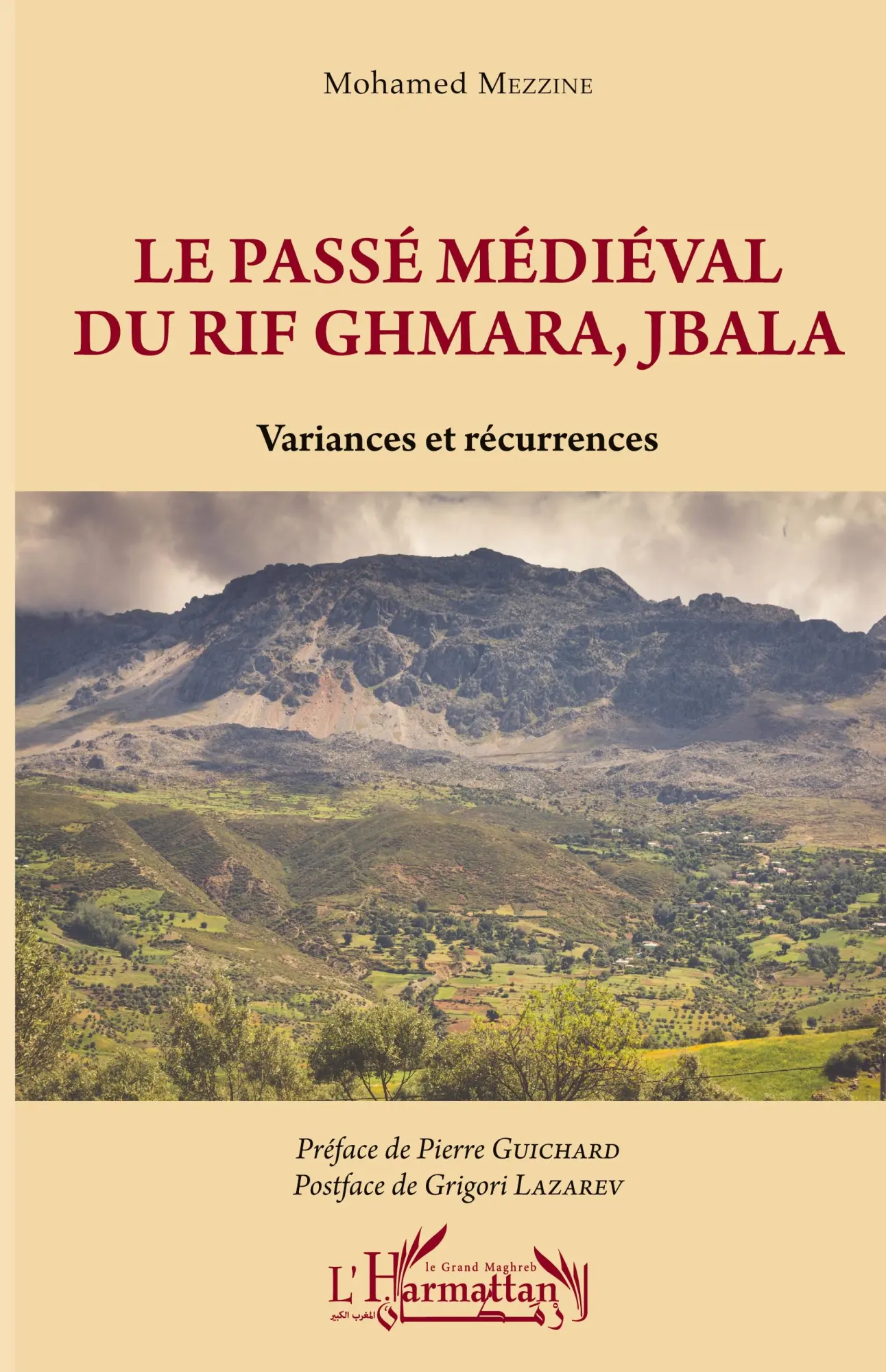 Cover: 9782343226088 | Le passé médiéval du Rif Ghmara, Jbala | Variances et récurrences