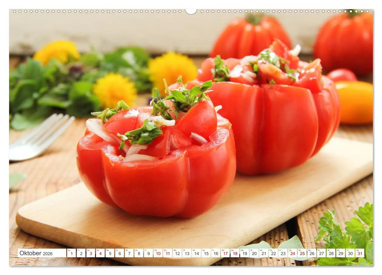 Bild: 9783457456088 | Alte Historische Tomaten (hochwertiger Premium Wandkalender 2026...
