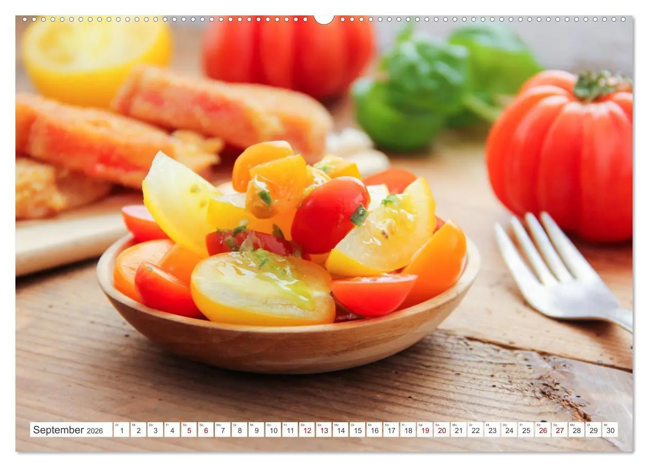 Bild: 9783457456088 | Alte Historische Tomaten (hochwertiger Premium Wandkalender 2026...