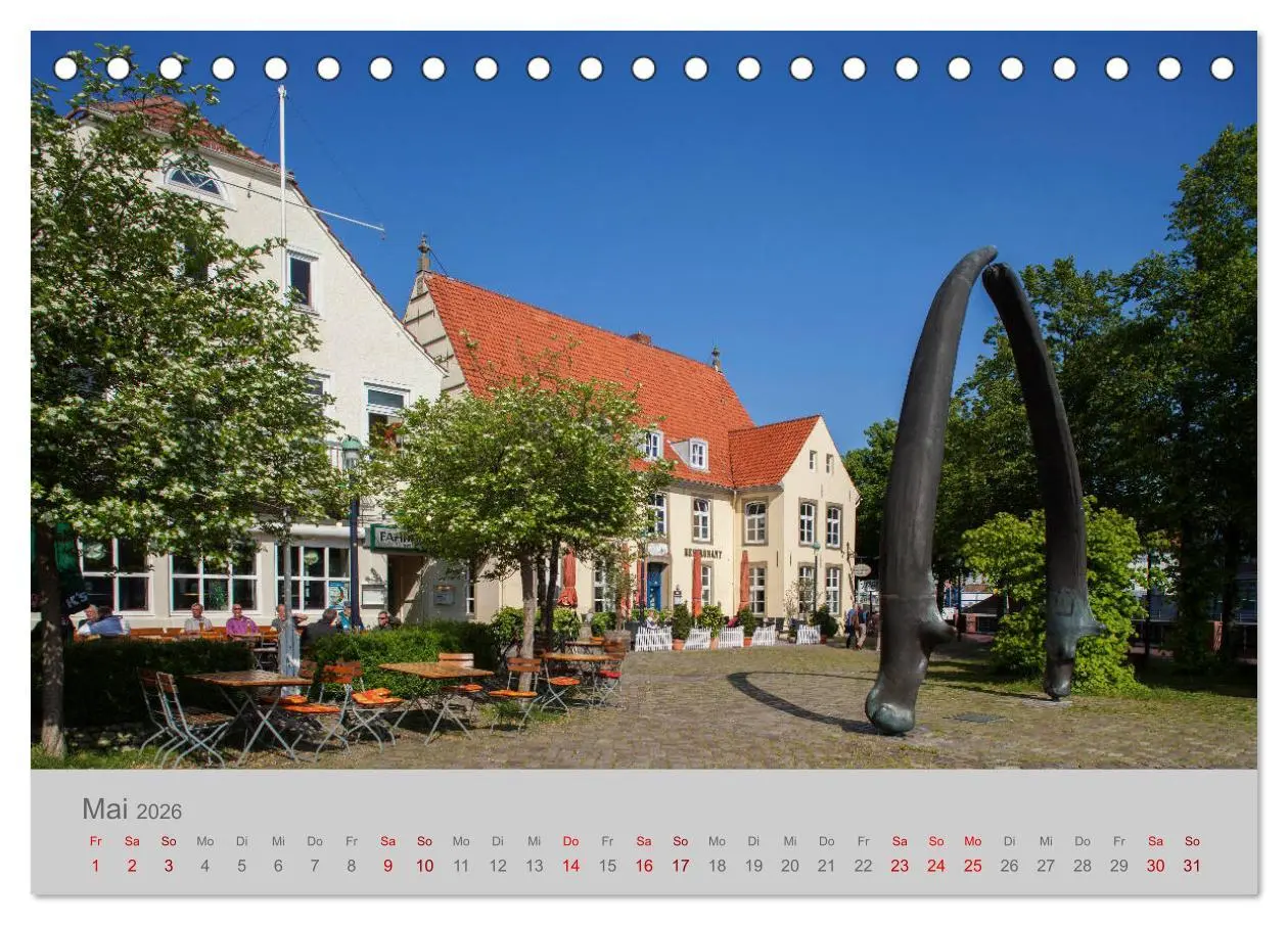Bild: 9783457766088 | Hansestadt Bremen (Tischkalender 2026 DIN A5 quer), CALVENDO...