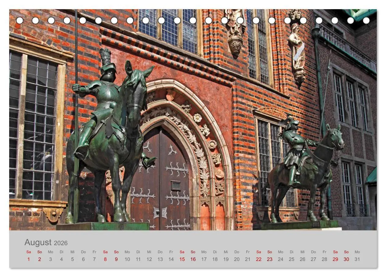 Bild: 9783457766088 | Hansestadt Bremen (Tischkalender 2026 DIN A5 quer), CALVENDO...