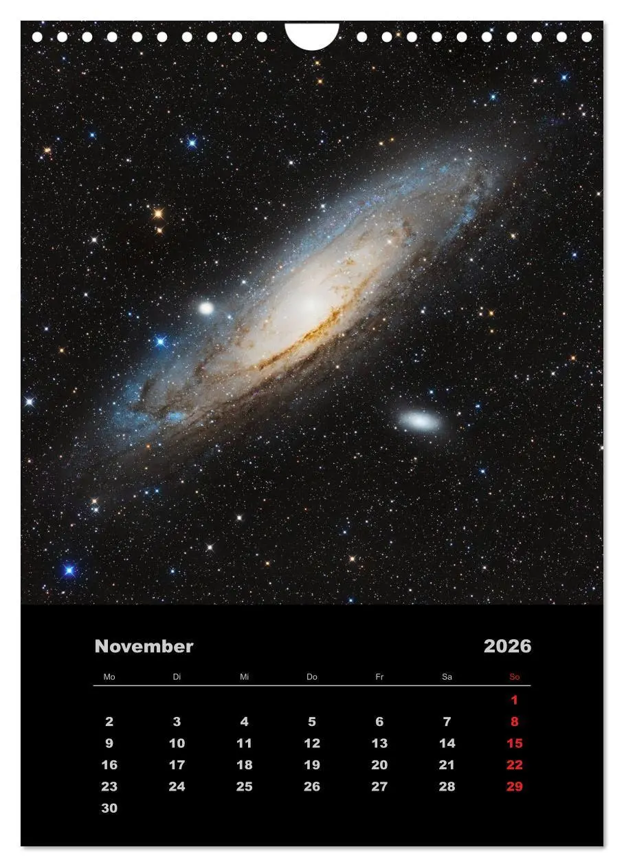 Bild: 9783516476088 | Astronomie 2026 (Wandkalender 2026 DIN A4 hoch), CALVENDO...