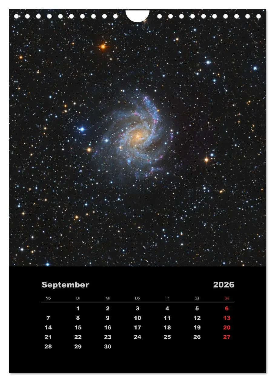 Bild: 9783516476088 | Astronomie 2026 (Wandkalender 2026 DIN A4 hoch), CALVENDO...