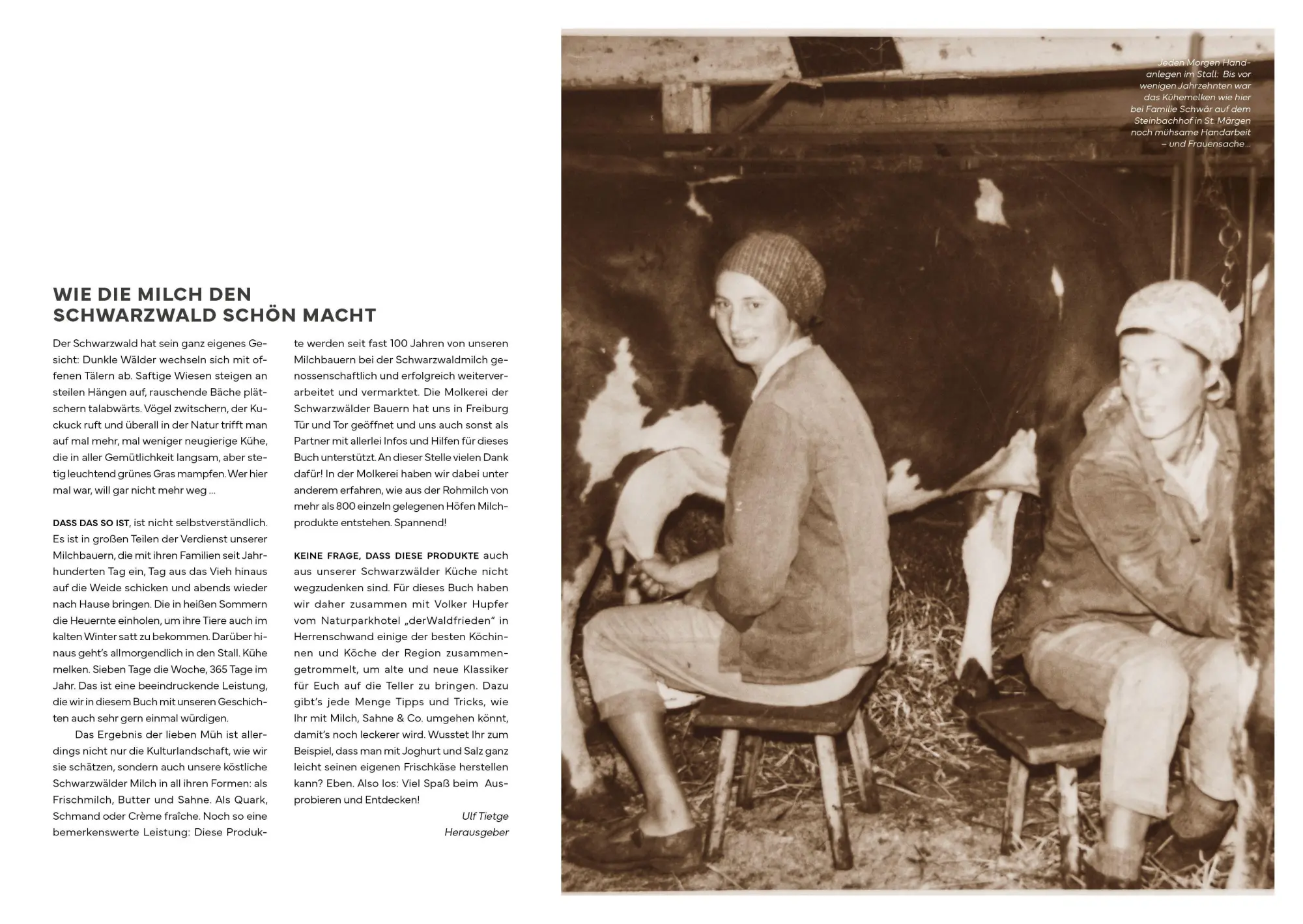 Bild: 9783949346088 | Schwarzwaldmilch | Das Kochbuch. 70 herzhafte und süße Rezepte | Buch