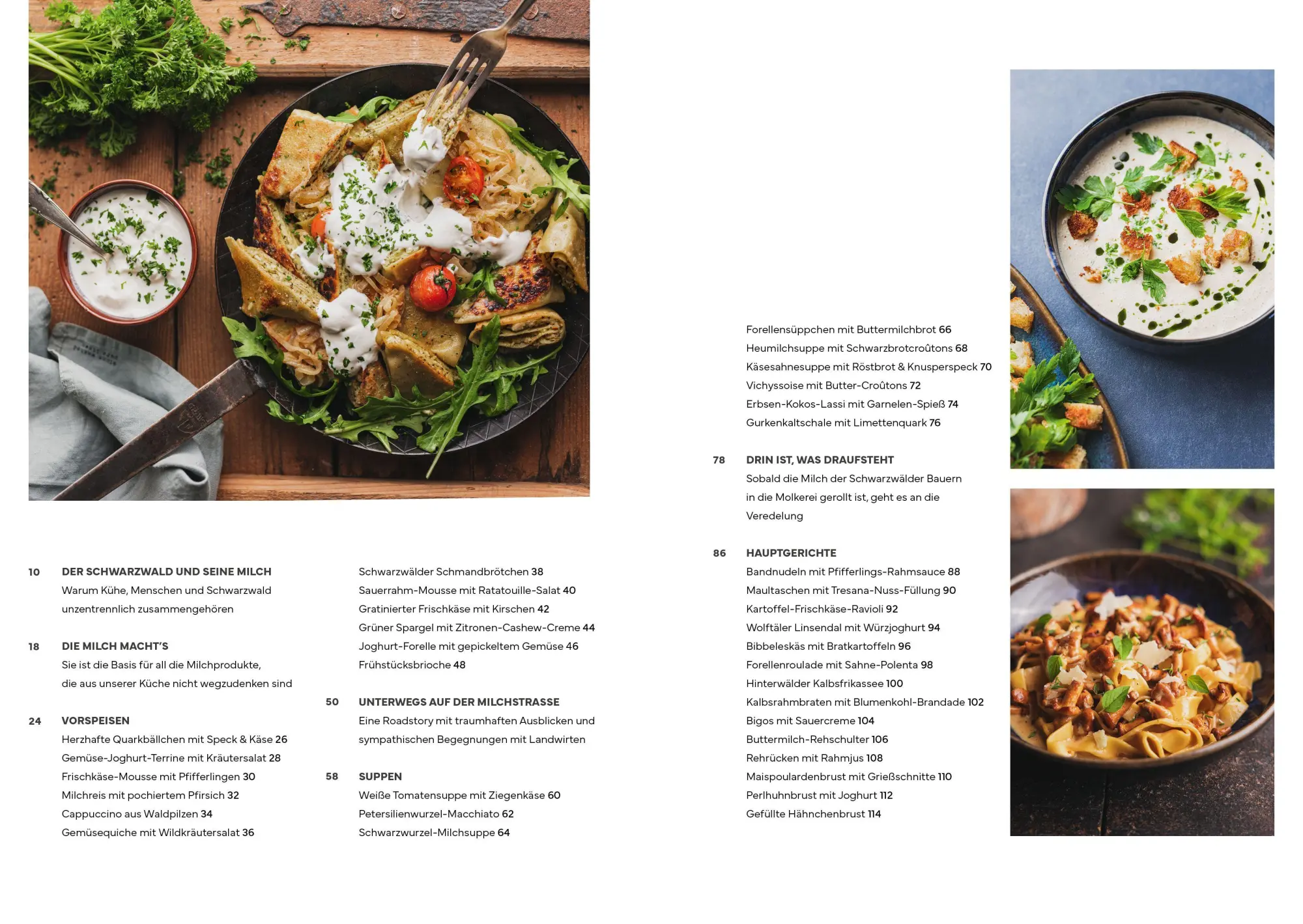 Bild: 9783949346088 | Schwarzwaldmilch | Das Kochbuch. 70 herzhafte und süße Rezepte | Buch