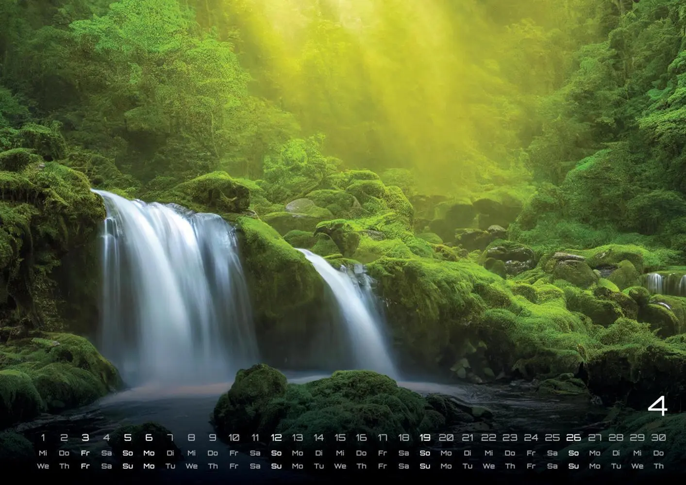 Bild: 9783986736088 | Wald - Erholung für Mensch und Tier - 2026 - Kalender DIN A3 | 15 S.