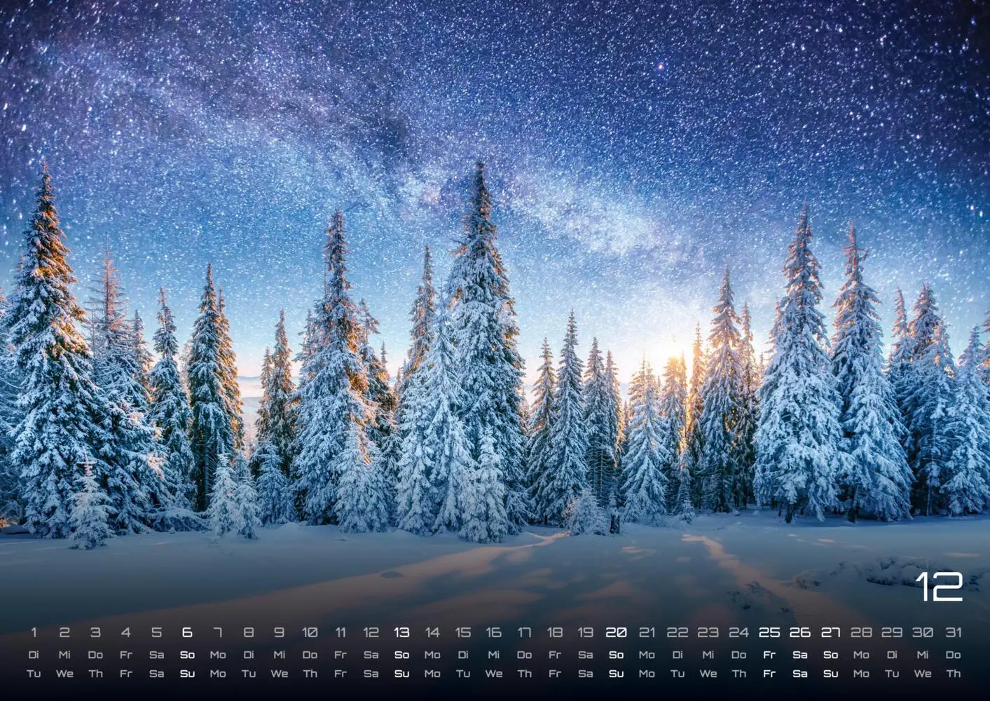 Bild: 9783986736088 | Wald - Erholung für Mensch und Tier - 2026 - Kalender DIN A3 | 15 S.