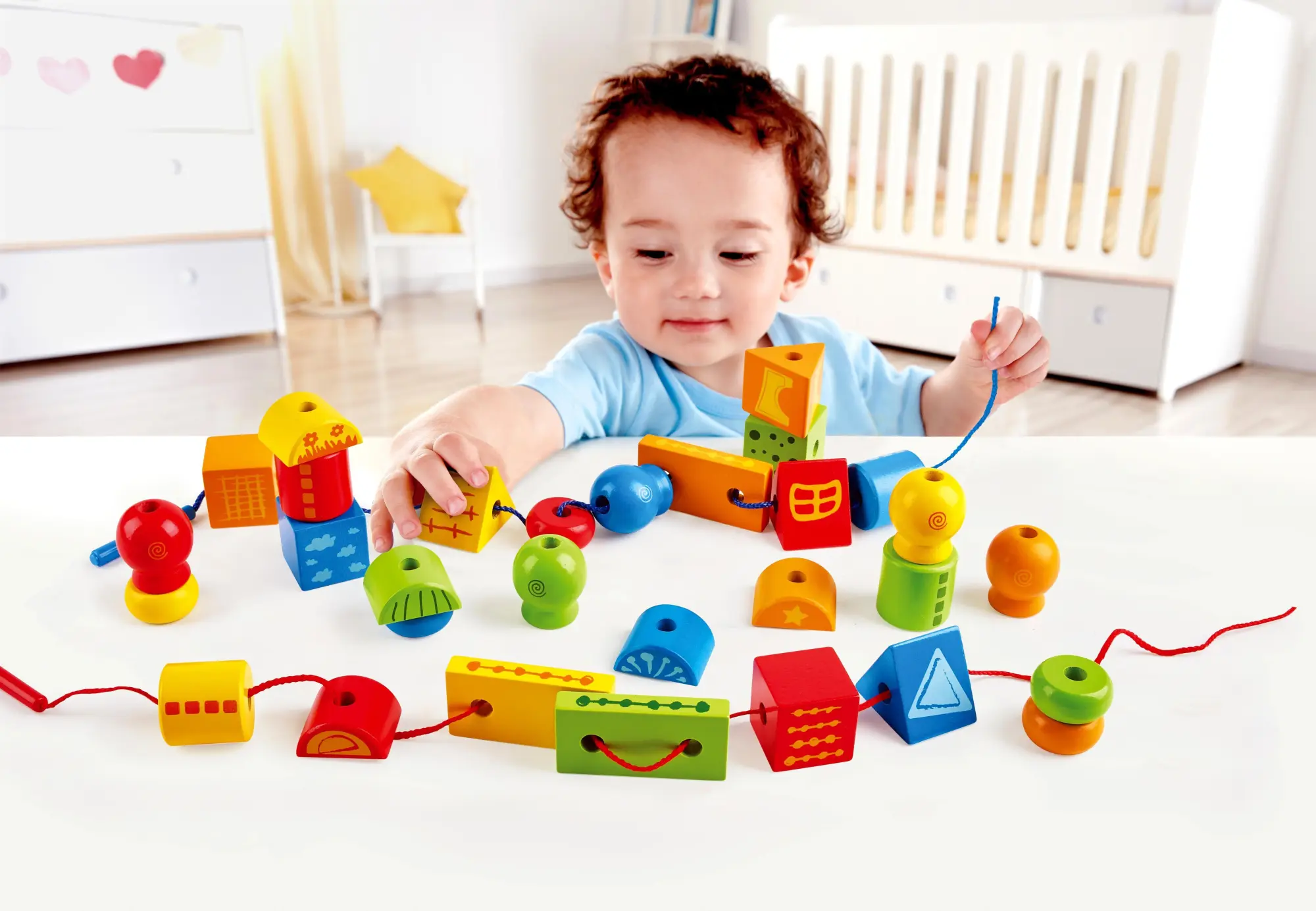 Bild: 6943478006188 | Hape - Fädelklötze | Toynamics Europe GmbH | Deutsch | 2025
