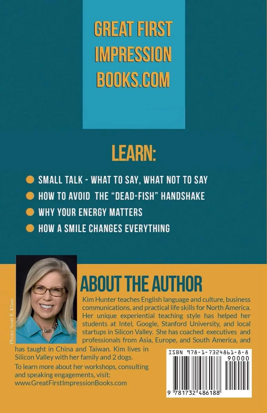 Rückseite: 9781732486188 | How to Make a Great First Impression in North America | Kim Hunter