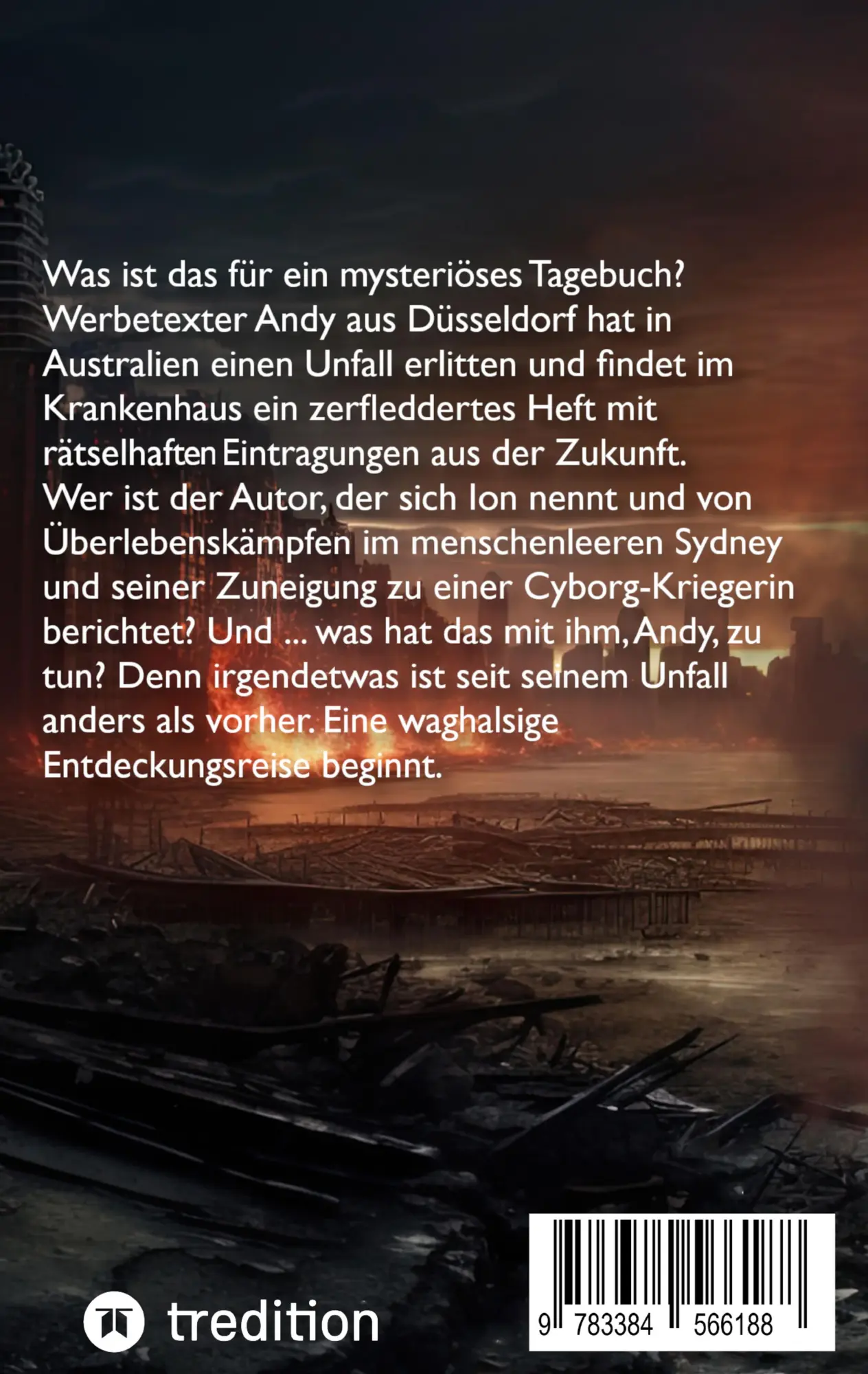 Rückseite: 9783384566188 | ION | Erster Roman einer dystopischen Zeitreise-Dilogie | Schuttwolf