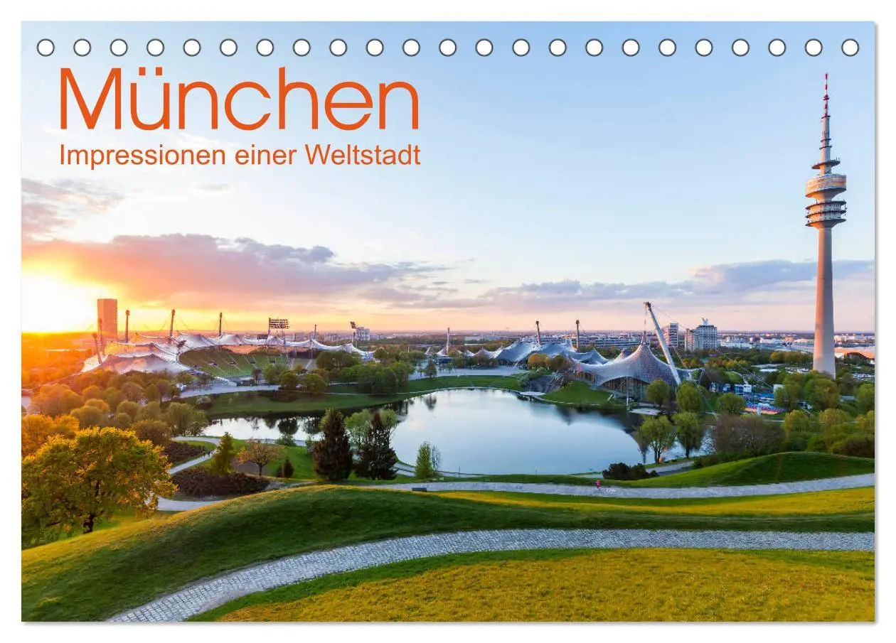 Cover: 9783457686188 | MÜNCHEN Impressionen einer Weltstadt (Tischkalender 2026 DIN A5...
