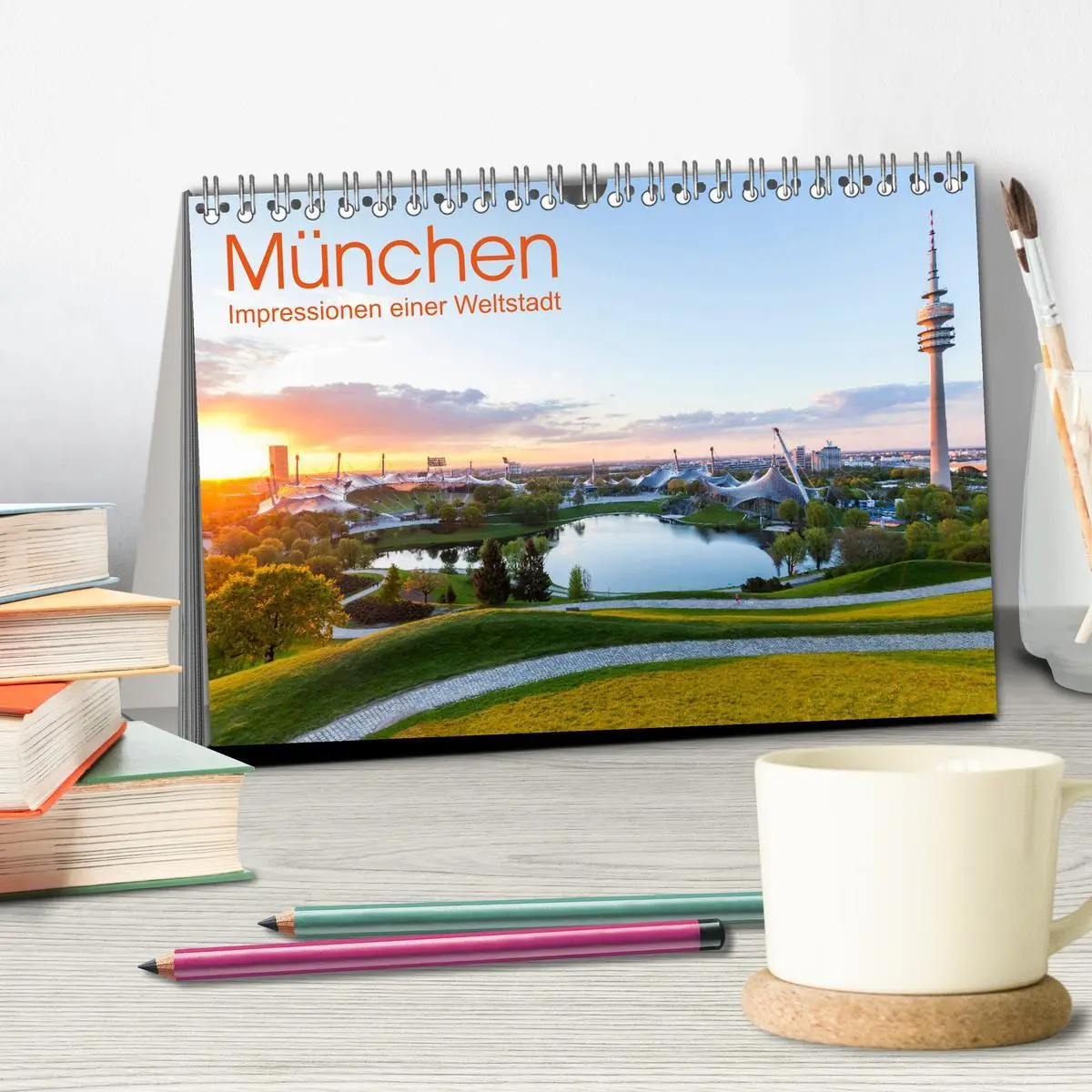 Bild: 9783457686188 | MÜNCHEN Impressionen einer Weltstadt (Tischkalender 2026 DIN A5...
