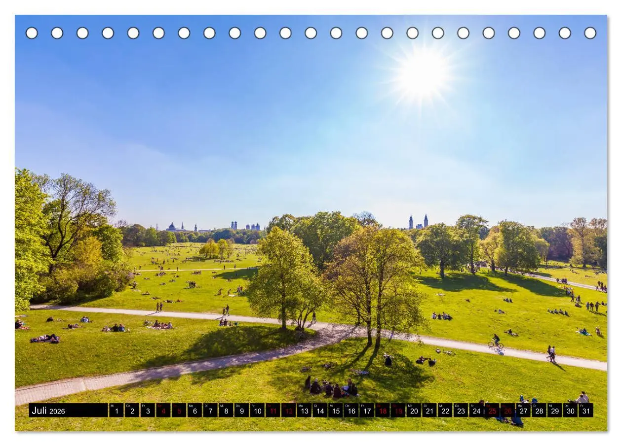 Bild: 9783457686188 | MÜNCHEN Impressionen einer Weltstadt (Tischkalender 2026 DIN A5...