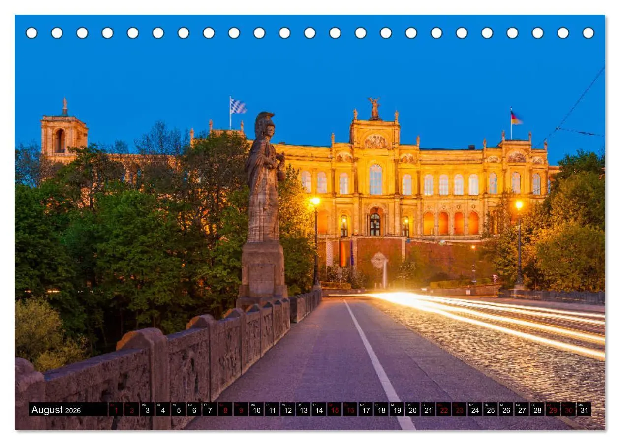 Bild: 9783457686188 | MÜNCHEN Impressionen einer Weltstadt (Tischkalender 2026 DIN A5...