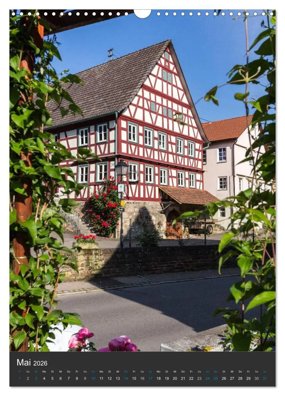 Bild: 9783516466188 | Strümpfelbach - Fachwerkhäuser (Wandkalender 2026 DIN A3 hoch),...
