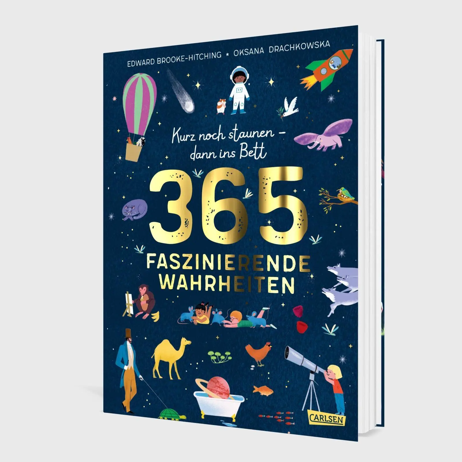 Bild: 9783551256188 | 365 faszinierende Wahrheiten | Edward Brooke-Hitching | Buch | 96 S.