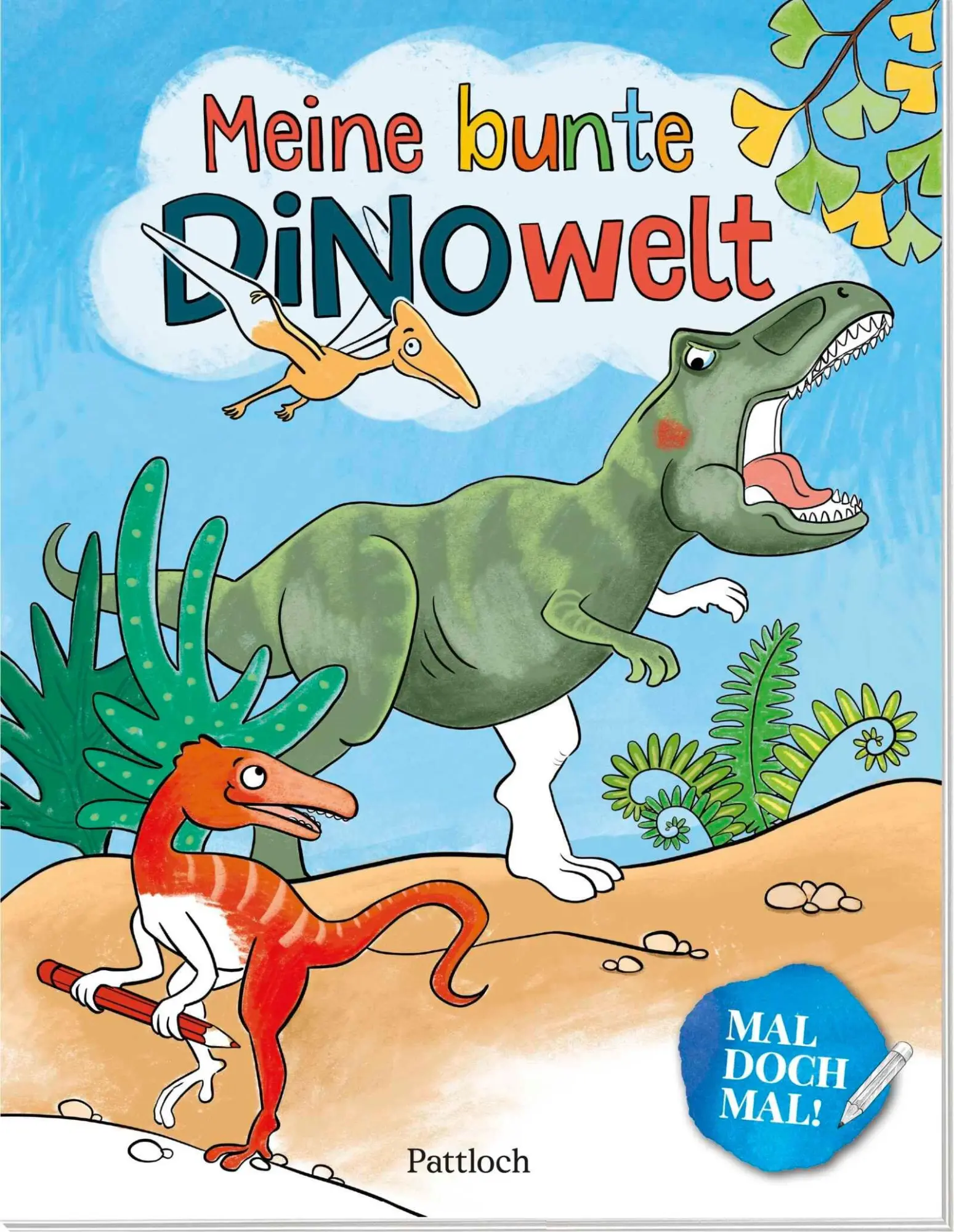Cover: 9783629016188 | Mal doch mal! - Meine bunte Dinowelt | Pattloch Verlag | Taschenbuch