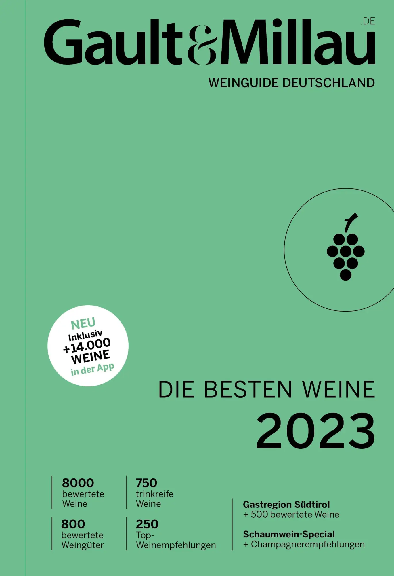 Cover: 9783745916188 | Gault&amp;Millau Weinguide Deutschland | Die besten Weine 2023 | Buch