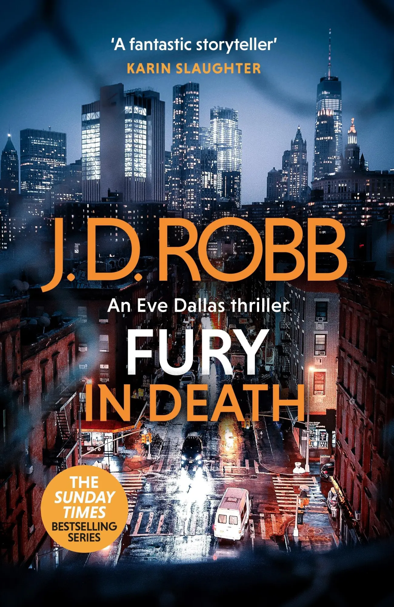 Cover: 9780349446288 | Fury In Death: An Eve Dallas thriller (In Death 63) | J. D. Robb