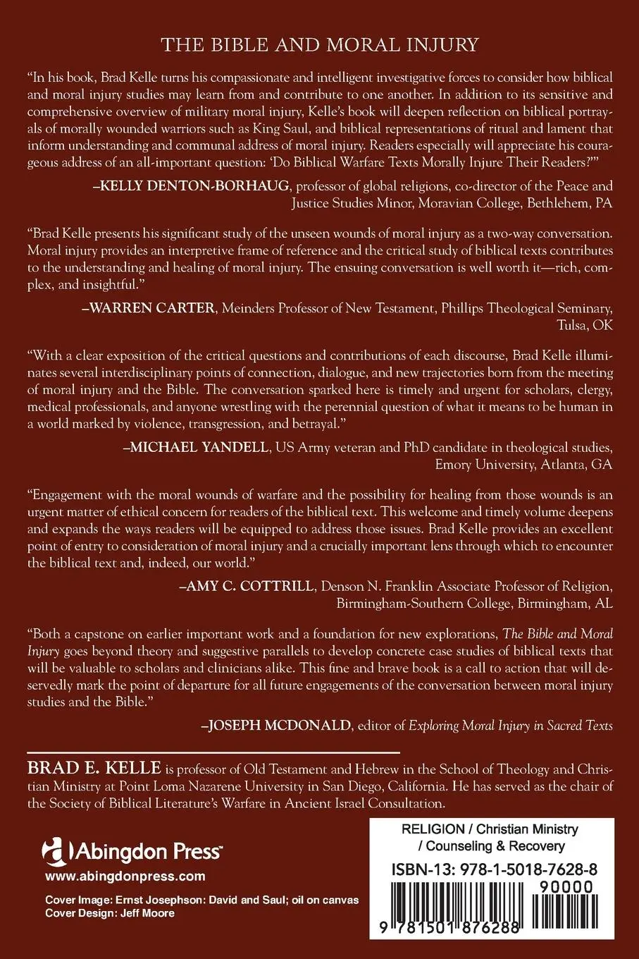 Rückseite: 9781501876288 | Bible and Moral Injury | Brad E Kelle | Taschenbuch | Englisch | 2020