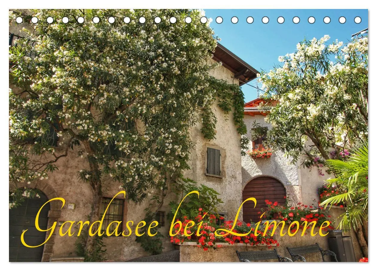 Cover: 9783457436288 | Gardasee bei Limone (Tischkalender 2026 DIN A5 quer), CALVENDO...