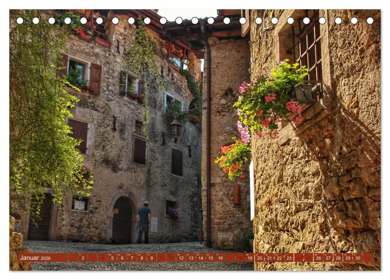 Bild: 9783457436288 | Gardasee bei Limone (Tischkalender 2026 DIN A5 quer), CALVENDO...