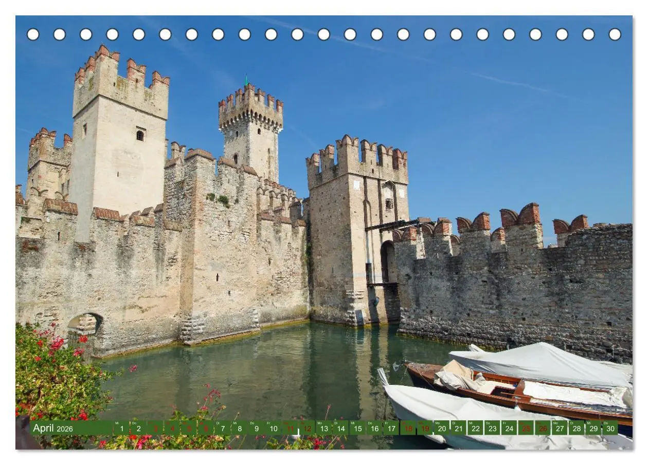 Bild: 9783457436288 | Gardasee bei Limone (Tischkalender 2026 DIN A5 quer), CALVENDO...