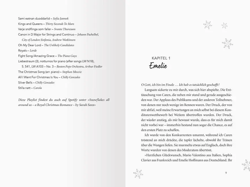 Bild: 9783473586288 | Snowflakes All Around Us. A Royal Christmas Romance (Wunderschöne...