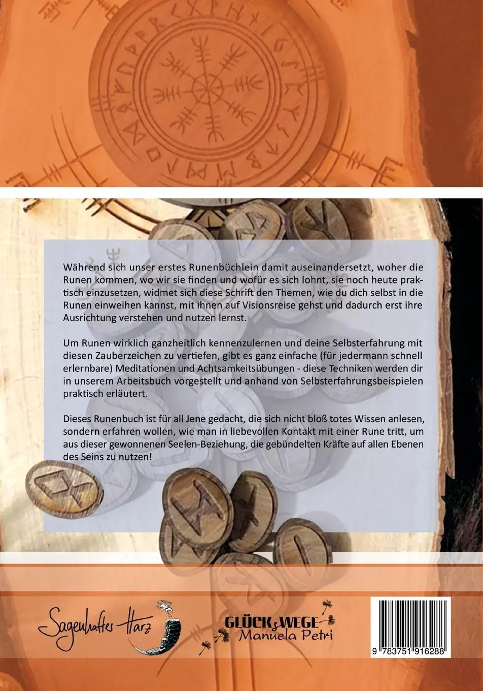 Rückseite: 9783751916288 | Runen II | Einweihung &amp; Visionssuche | Manuela Petri | Taschenbuch