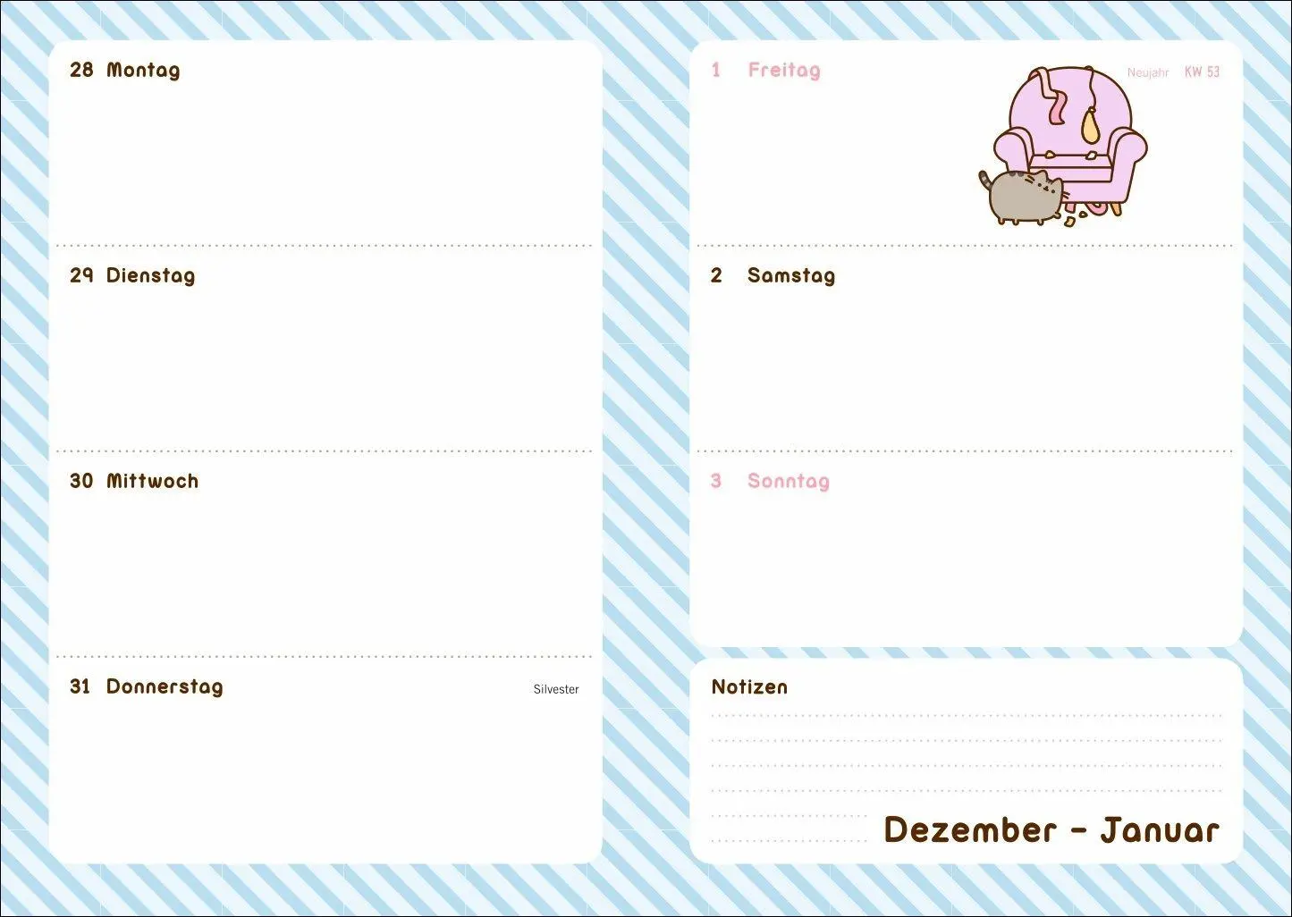 Bild: 9783756416288 | Pusheen 17-Monats-Kalenderbuch A5 2027 - 17 Monate. Von August 2026...