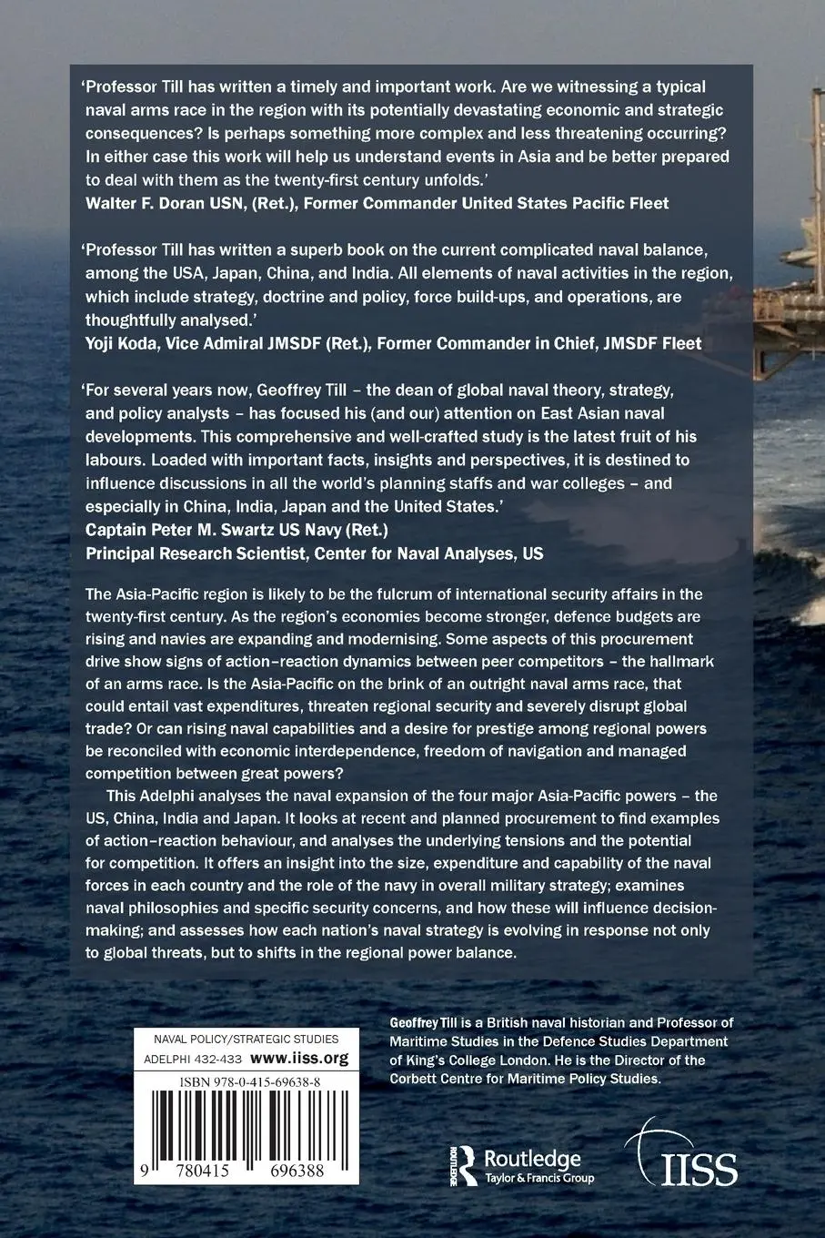 Rückseite: 9780415696388 | Asia's Naval Expansion | An Arms Race in the Making? | Geoffrey Till