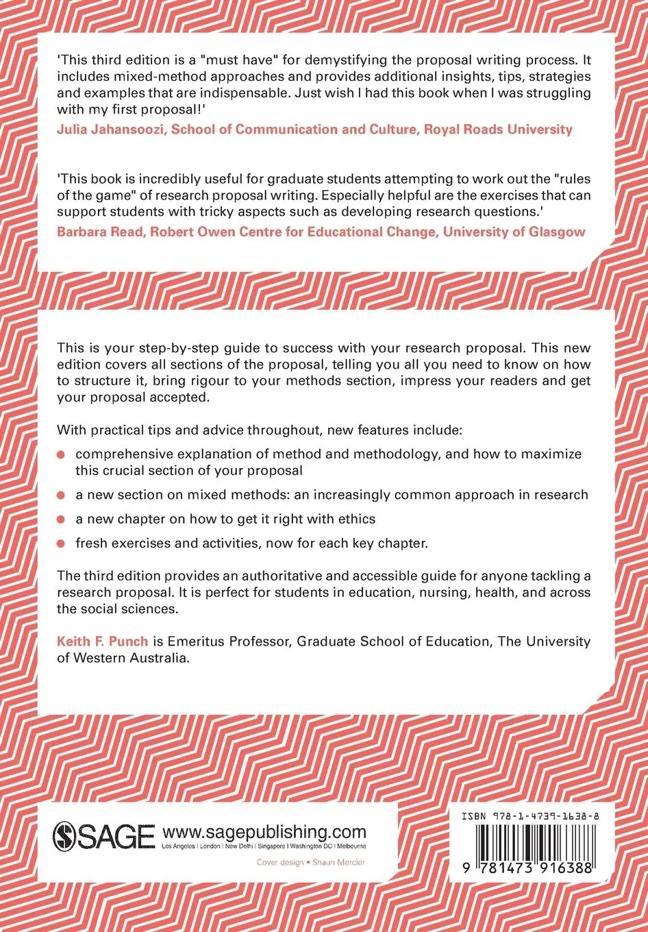 Rückseite: 9781473916388 | Developing Effective Research Proposals | Keith F Punch | Taschenbuch